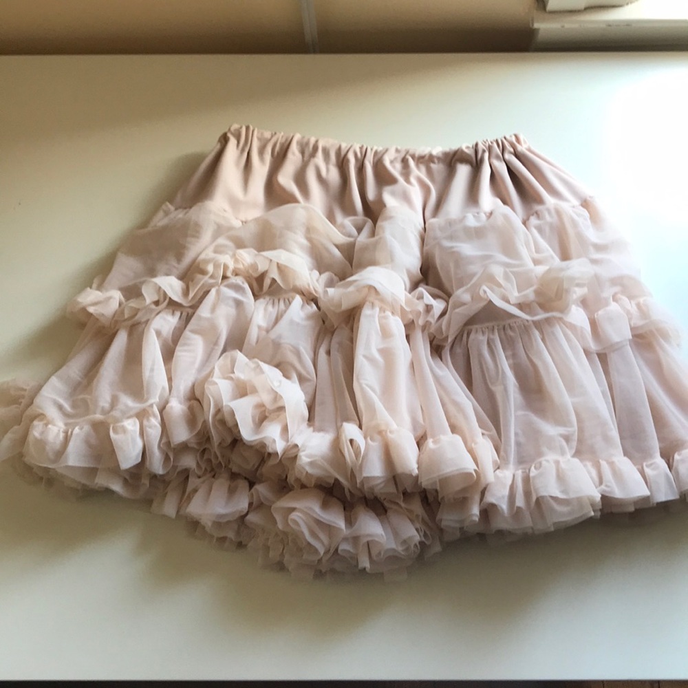 American Apparel reversible ballerina skirt pink